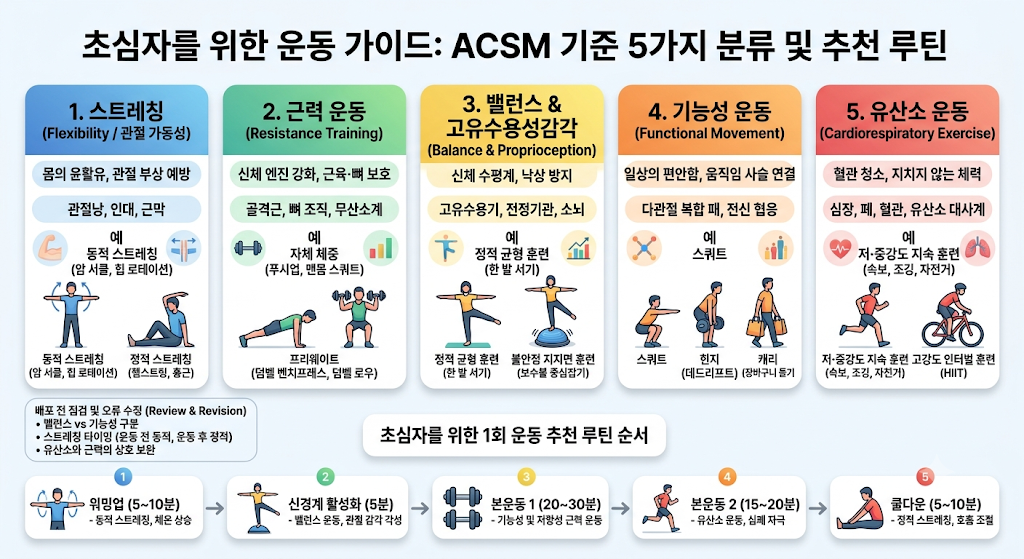 [센터장 브리핑] [우리 몸 사용 설명서] Chapter 1. 무작정 뛰다 관절 망칩니다: 효과 3배 높이는 5대 운동 분류와 황금 루틴 썸네일