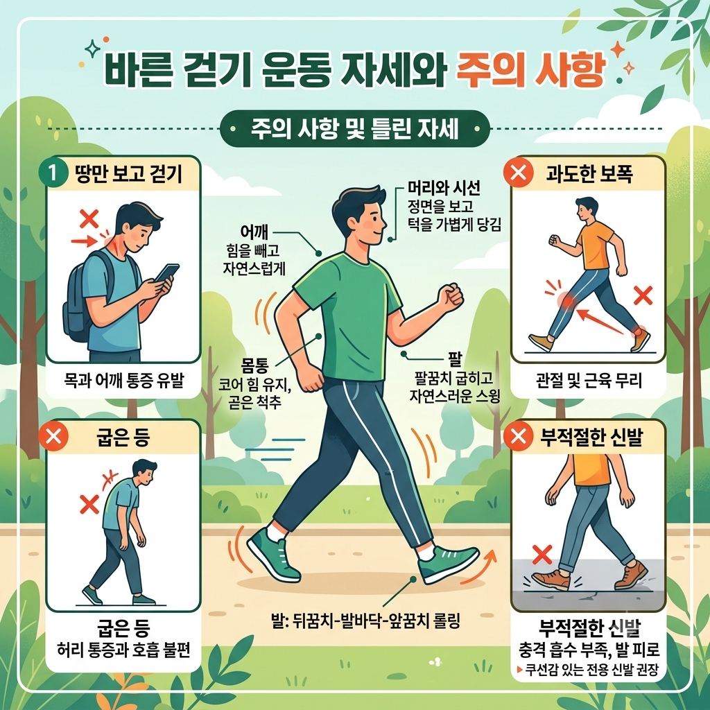 [센터장 브리핑] 만 보 걸었는데 왜 뱃살은 그대로일까? 단순 산책과 유산소 걷기 운동의 결정적 차이와 3대 실천 처방전 썸네일